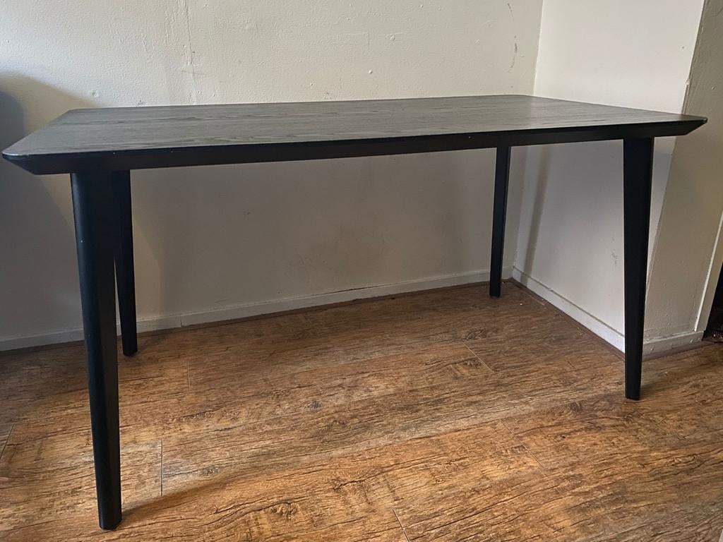 Zwarte Tafel - 140x78 cm, Overige materialen, Gebruikt, 100 tot 150 cm, Modern