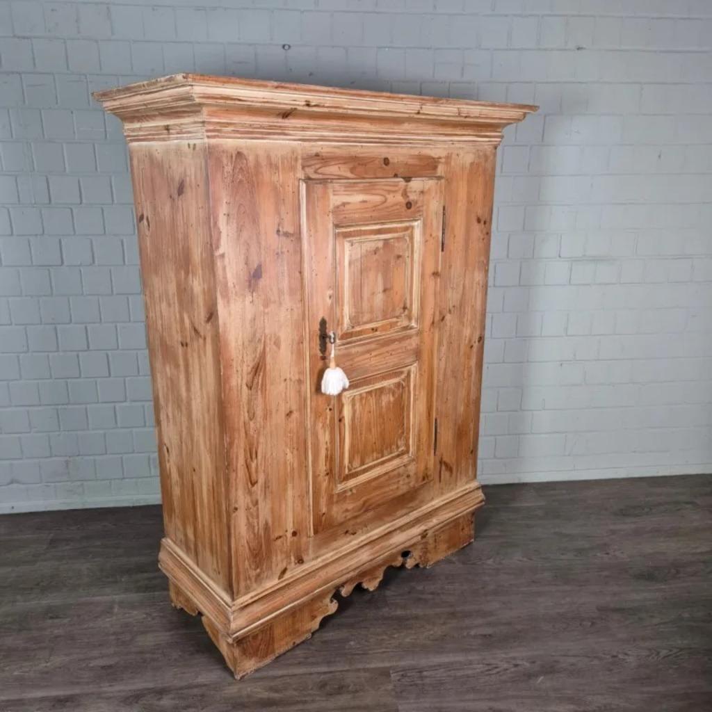 24815 Kast Kledingkast Massief Hout 1,40 m, Huis en Inrichting, Kasten | Overige, Ophalen, Zo goed als nieuw