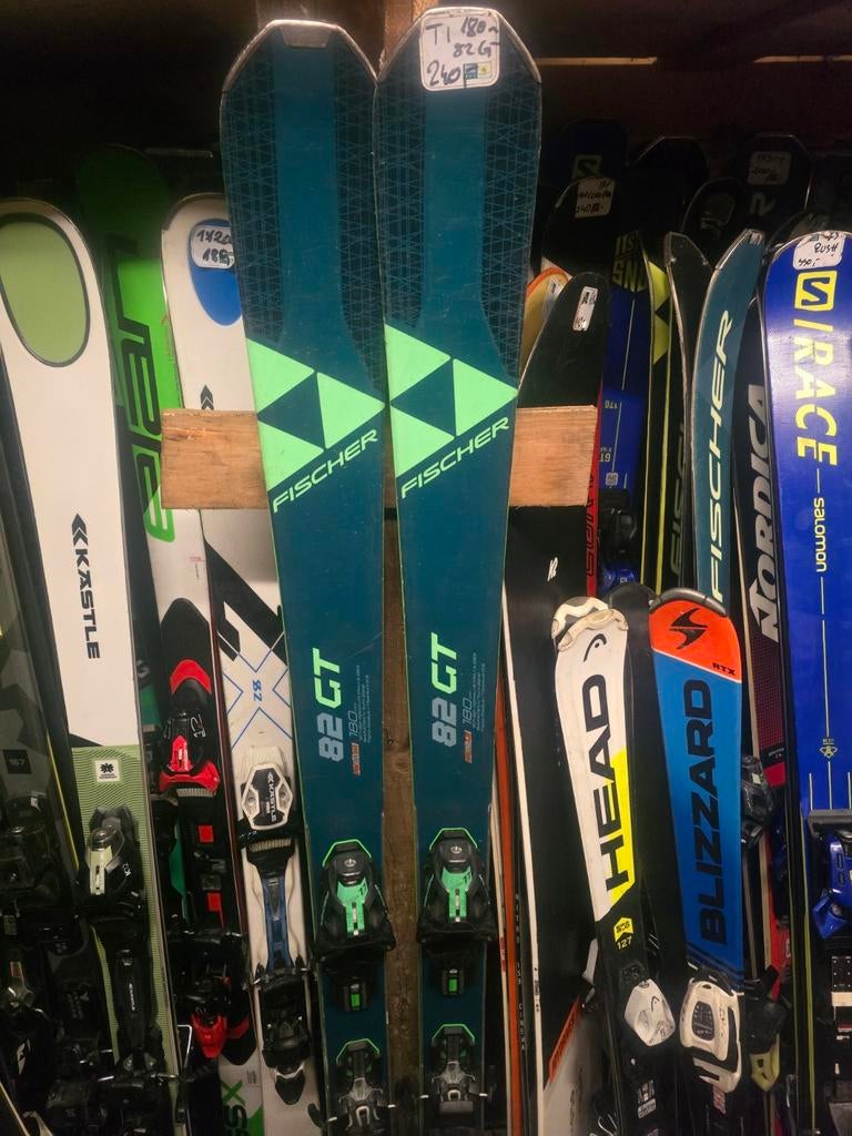 180cm FISCHER RC ONE 82 GT TI, Sport en Fitness, Skiën en Langlaufen, Ophalen of Verzenden, Zo goed als nieuw, Carve, Skiën