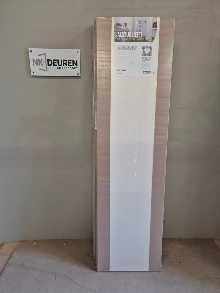 Svedex opdekdeur Rechts (53x201,5) NIEUW, Ophalen, Nieuw, Binnendeur, 215 cm of meer