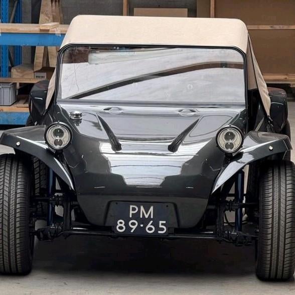 Volkswagen Buggy 1968 ‘volledig gerestaureerd’, Auto's, Cabriolet, Zwart, 550 kg, Geïmporteerd