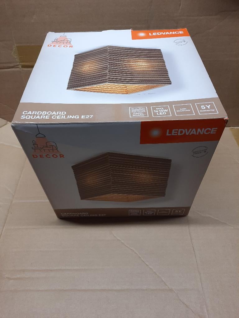 Kartonnen hanglamp nieuw, Huis en Inrichting, Ophalen, Overige materialen, Karton, Nieuw