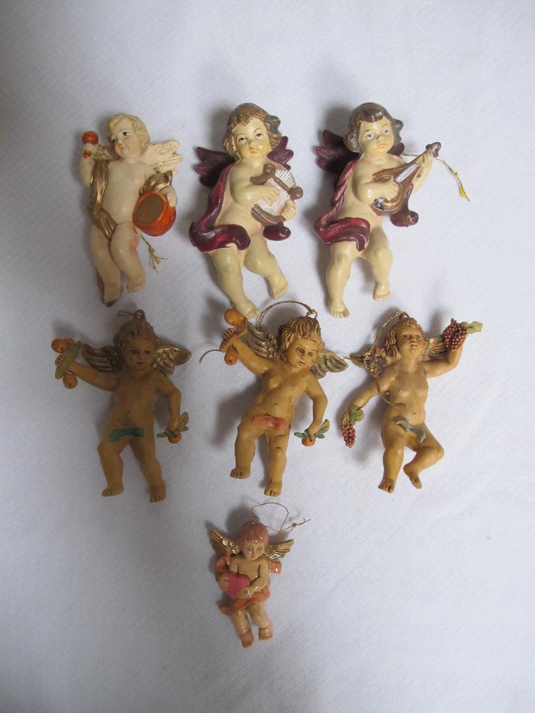 engeltjes antiek engel religieus, Antiek en Kunst, Antiek | Religie, Ophalen of Verzenden