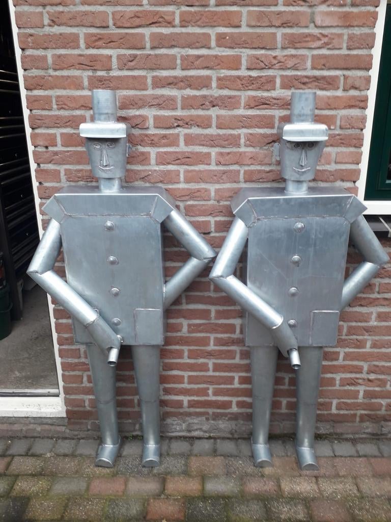 Handgemaakte zinken watermannen, Tuin en Terras, 150 liter of meer, Ophalen, Nieuw, Metaal