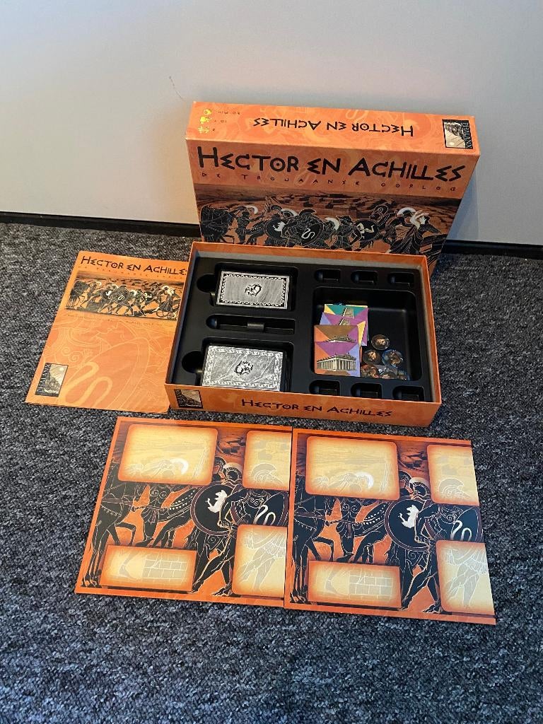 Hector en Achilles, Hobby en Vrije tijd, Gezelschapsspellen | Bordspellen, Een of twee spelers, Ophalen of Verzenden, Gebruikt