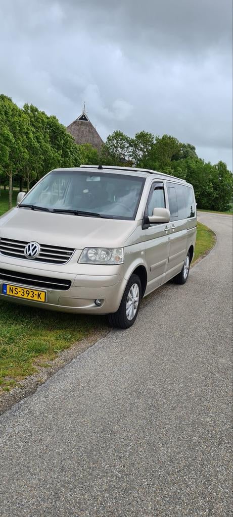 Volkswagen T5  Multivan Camper, Auto's, 2500 cc, 2376 kg, 7 stoelen, Particulier