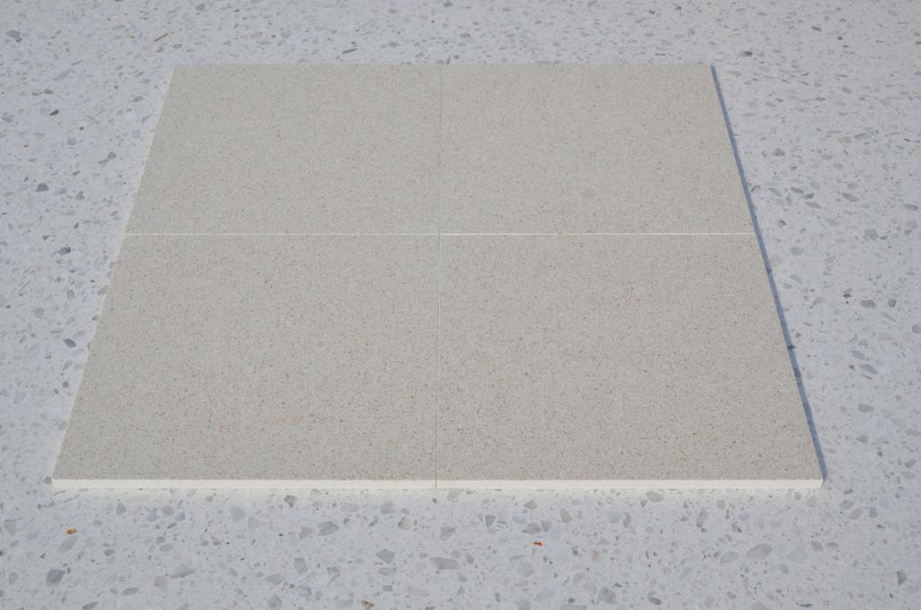 Terrazzo tegels Ecostone Avorio 40x40cm beige marmer, 40 tot 60 cm, Nieuw, Ophalen of Verzenden, 10 m² of meer