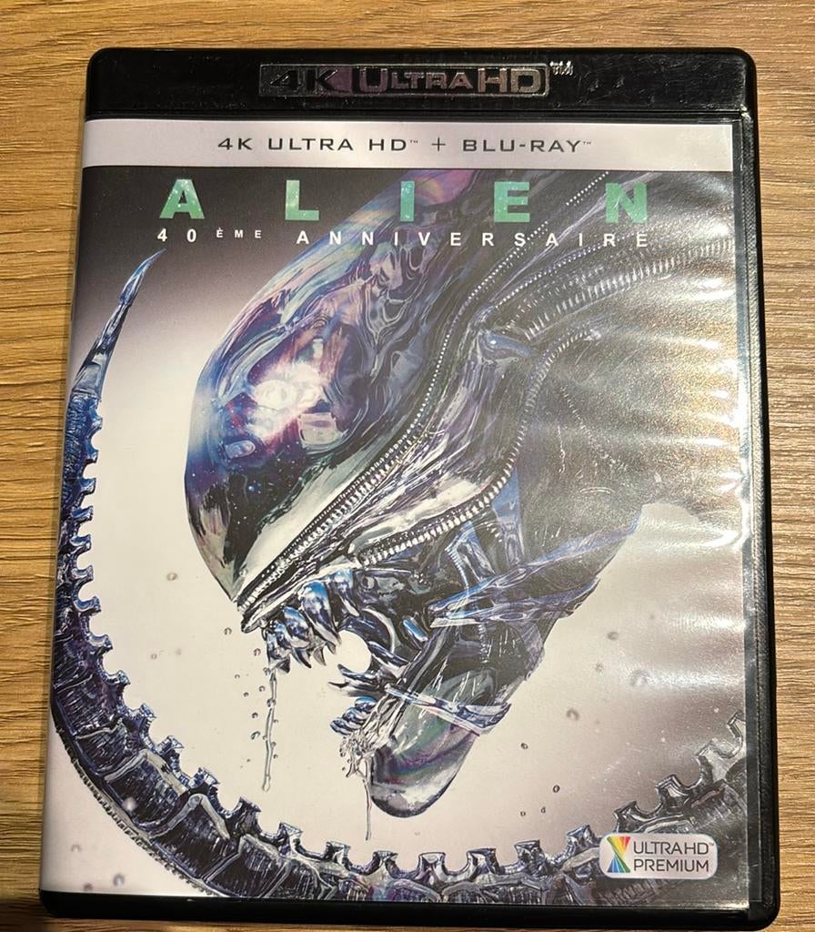 Alien 40th anniversary 4k en blu-ray, Cd's en Dvd's, Blu-ray, Ophalen of Verzenden, Zo goed als nieuw