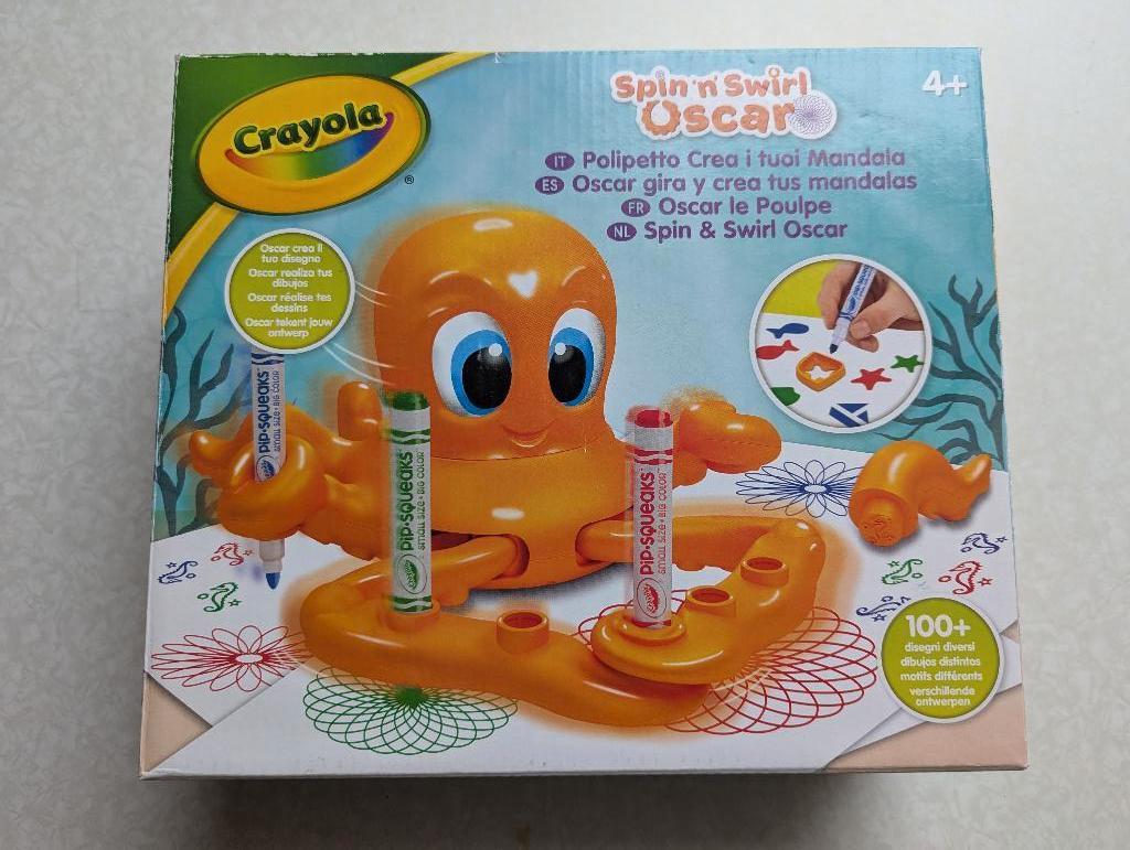 Teken robot Oscar Crayola - tekenen - werkt goed, Ophalen of Verzenden, Knutselen