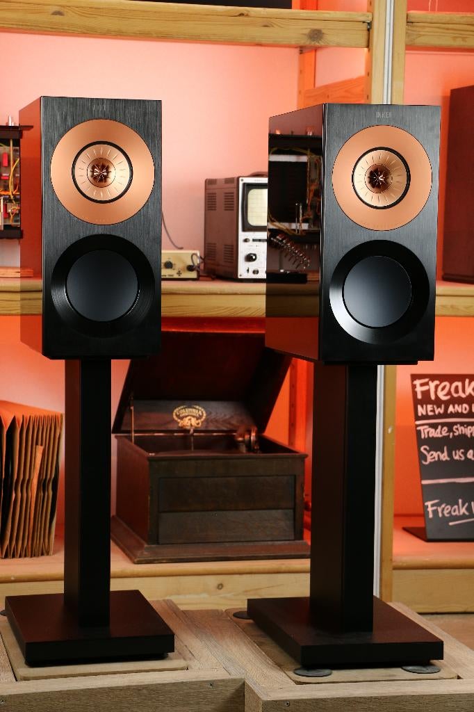 Demoset KEF Reference 1 Meta Black. INRUILOK. Wit of walnut?, Audio, Tv en Foto, Luidsprekers, Zo goed als nieuw, Overige merken