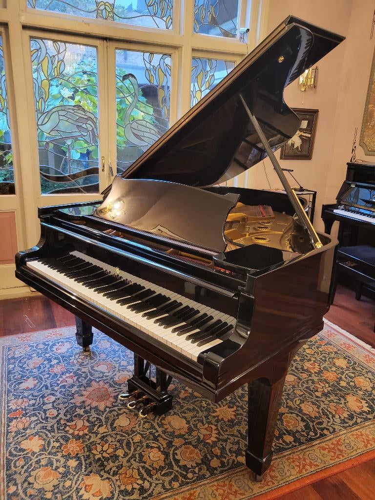 Steinway A 188, Muziek en Instrumenten, Piano's, Ophalen, Gebruikt, Zwart, Hoogglans