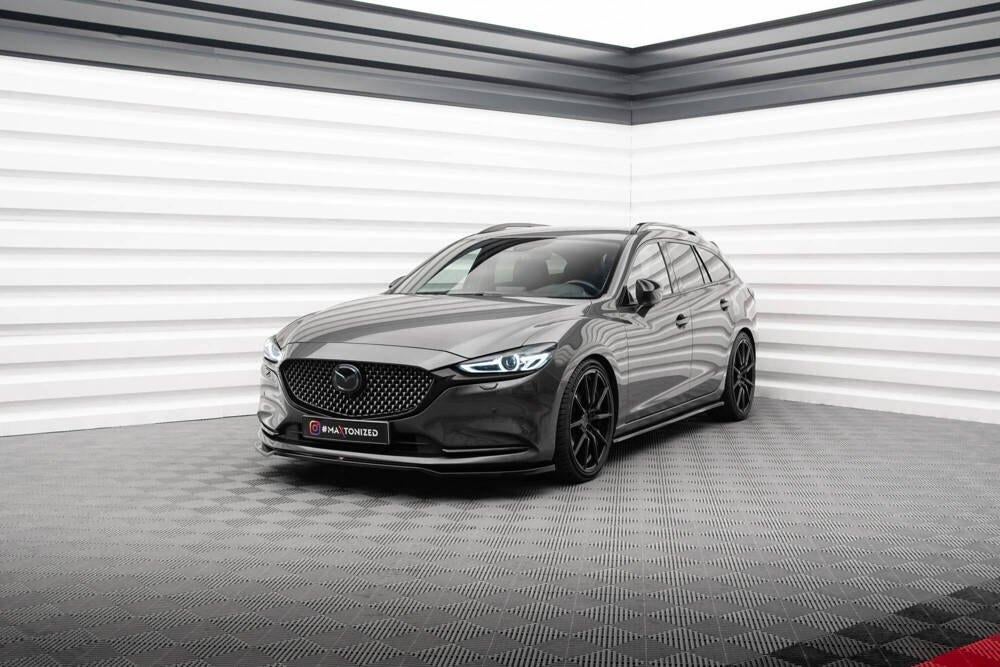 Voorlip spoiler sideskirts diffuser Mazda 6 sportbreak 17-23, Ophalen of Verzenden