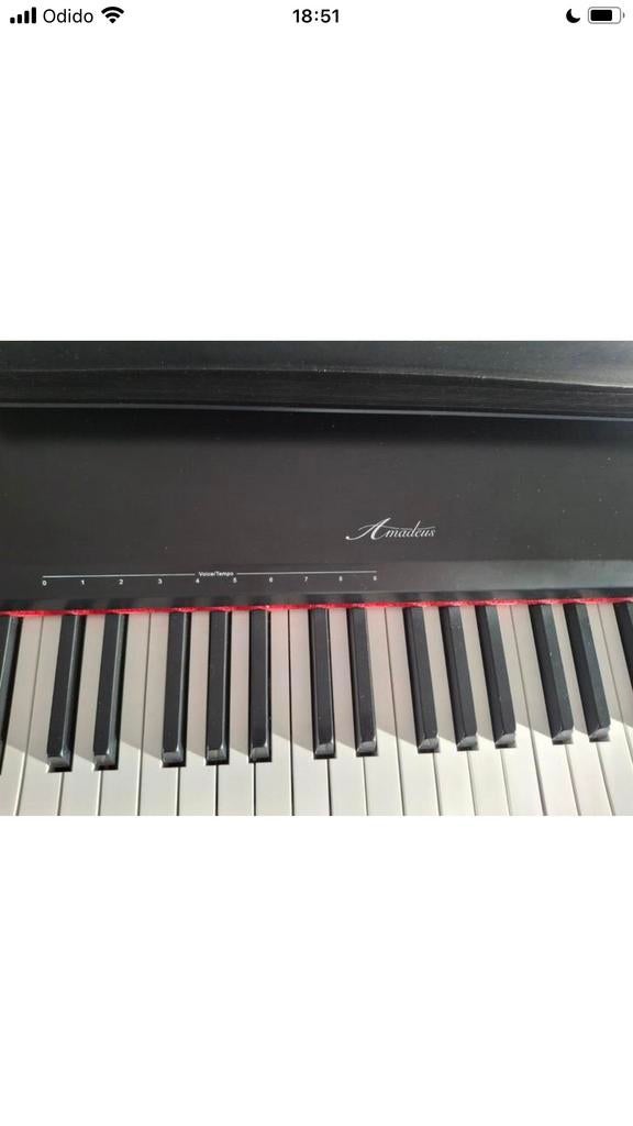 Amadeus digitale piano met standaard, 88 toetsen, Zo goed als nieuw, Aanslaggevoelig, Ophalen