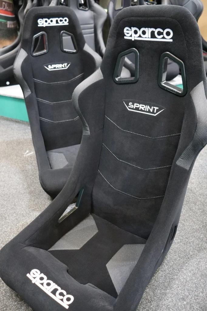 Sparco Sprint+ Kuipstoel Sportstoel Racestoel FIA zwart, Ophalen of Verzenden