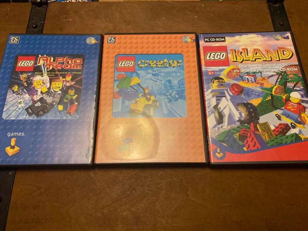 4x PC Game: 3 LEGO computer spelletjes, 1 speler, Ophalen of Verzenden, Zo goed als nieuw, Vanaf 3 jaar