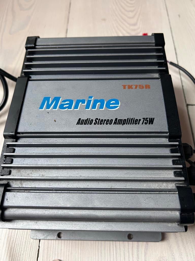 Marine TK75R Versterker met Bluetooth en Wifi, Gebruikt, 60 tot 120 watt, Stereo, Ophalen