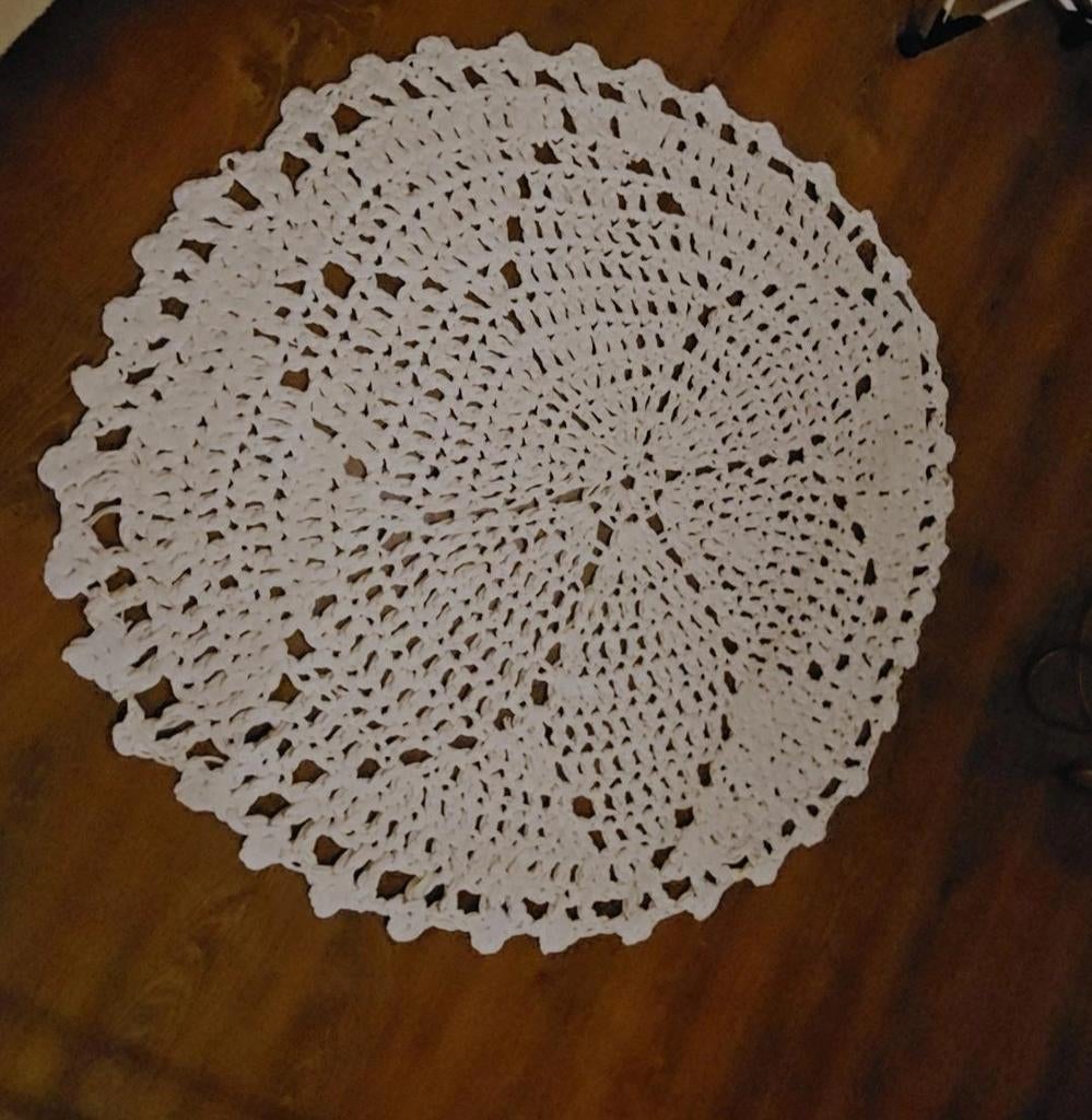 Zara Home Vloerkleed - Gehaakt, Groot Formaat, Rond, 200 cm of meer, Ophalen of Verzenden, Zo goed als nieuw