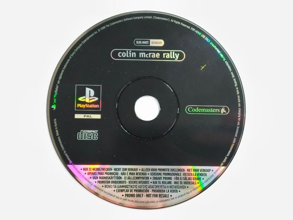 Colin McRae Rally - PlayStation - Demo - PAL, Spelcomputers en Games, Games | Sony PlayStation 1, Sony Interactive Entertainment Network Europe Limited