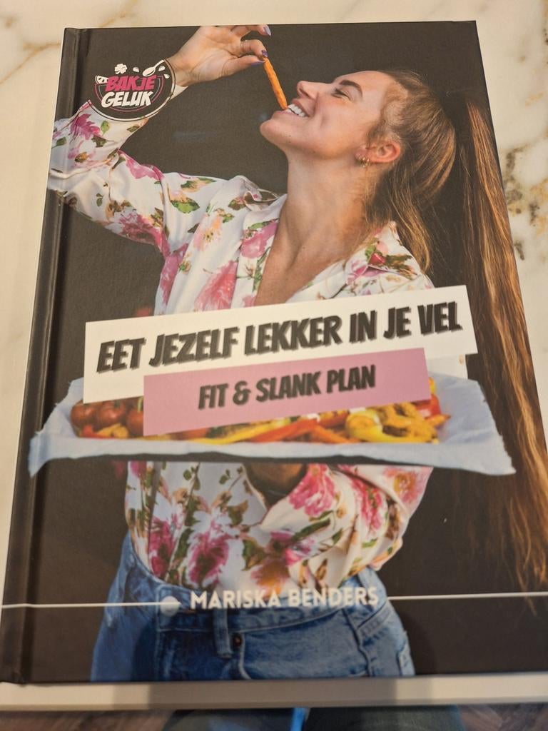 Eet jezelf lekker in je vel fit en Slank - Mariska Benders, Boeken, Gezondheid, Dieet en Voeding, Ophalen, Nieuw, Dieet en Voeding