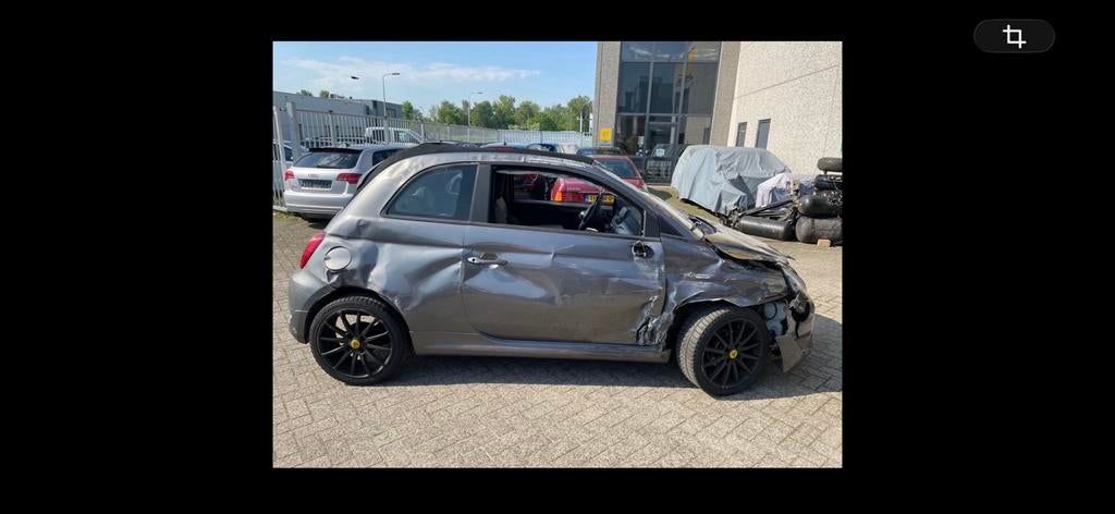 Fiat 500c voor onderdelen, Auto's, Cabriolet, Handgeschakeld, Particulier, 500C