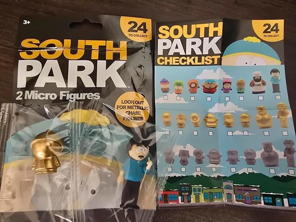 South Park: 4 collectable figures, Stan + Randy + Butters, Ophalen of Verzenden, Zo goed als nieuw