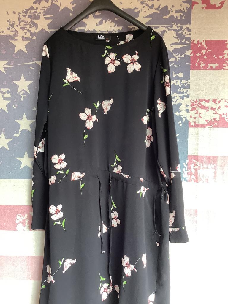 &Co Woman jurk. Xl., Kleding | Dames, Jurken, Zwart, Maat 46/48 (XL) of groter, Ophalen of Verzenden, Zo goed als nieuw