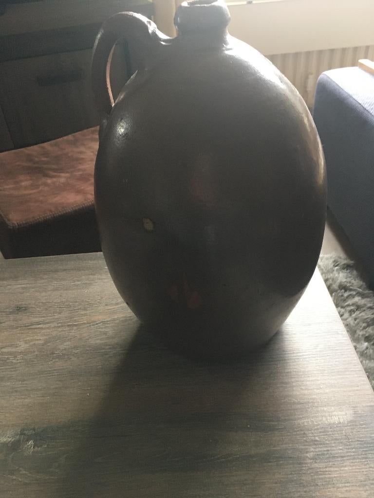 antieke wijnkruik 10 liter voor decoratie, Ophalen