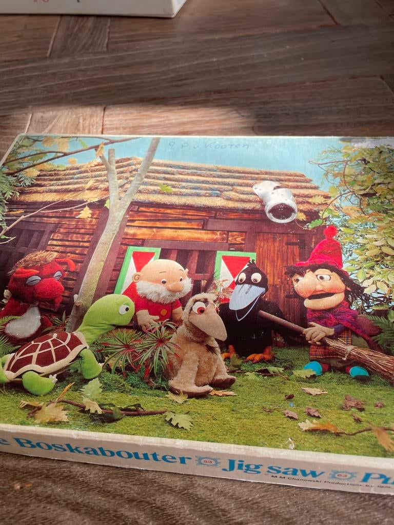 Vintage puzzel paulus de boskabouter, Antiek en Kunst, Ophalen of Verzenden