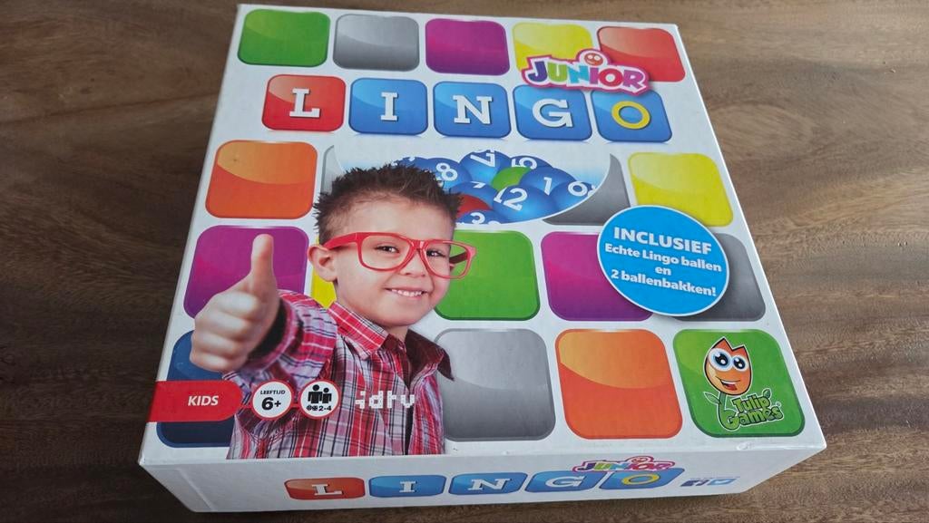 Lingo Junior - Leuk en leerzaam spel!, Een of twee spelers, Ophalen, Zo goed als nieuw, Idury