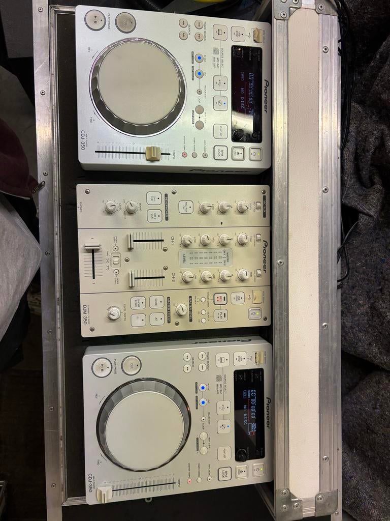 Pioneer DJM-350 DJ Set - Perfect voor Beginners!, Muziek en Instrumenten, Ophalen of Verzenden, Gebruikt, Dj-set, Pioneer