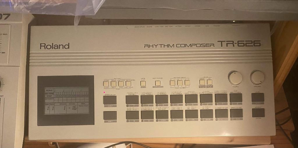 Roland TR626, Muziek en Instrumenten, Drumcomputers, Zo goed als nieuw, Roland, Ophalen of Verzenden