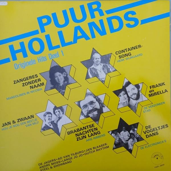 Piraten L.P. (1980) PUUR HOLLANDS Originele Hits deel 1, Cd's en Dvd's, Ophalen of Verzenden, Gebruikt, 12 inch, Levenslied of Smartlap