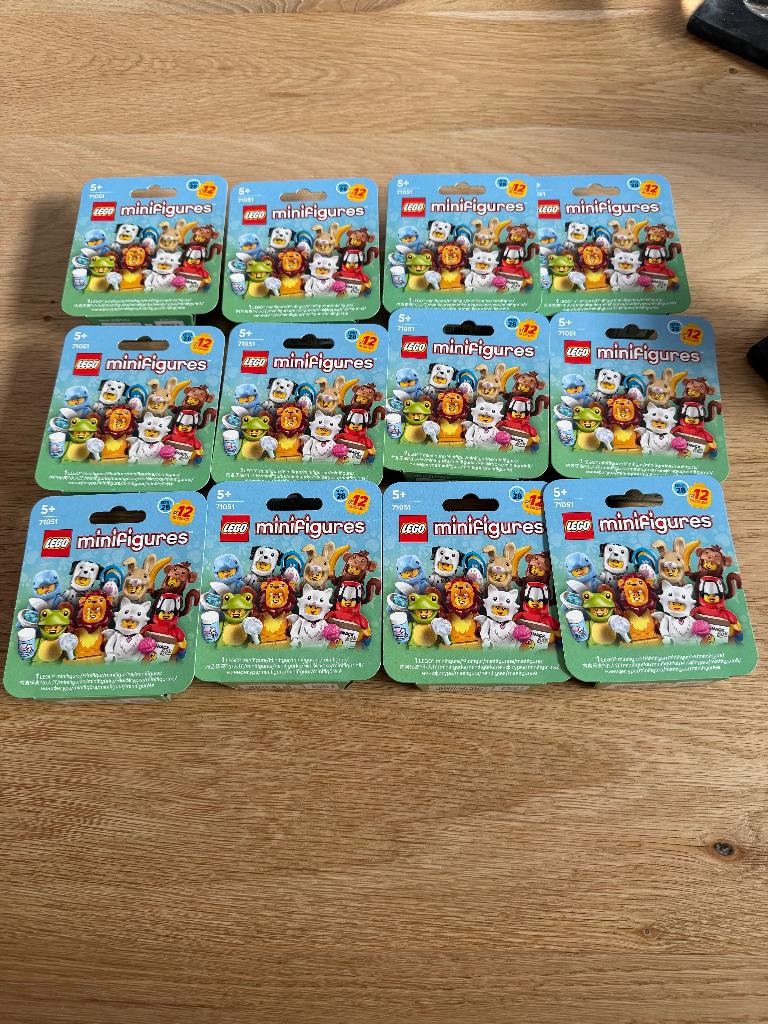 Te Koop: LEGO Minifigures 71051 – Serie 28 Dierenkostuums, Ophalen of Verzenden, Nieuw, Complete set, Lego