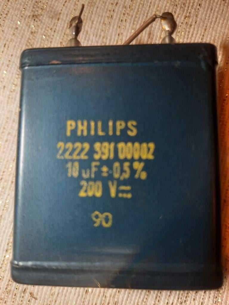 condensator, Ophalen of Verzenden, Audio
