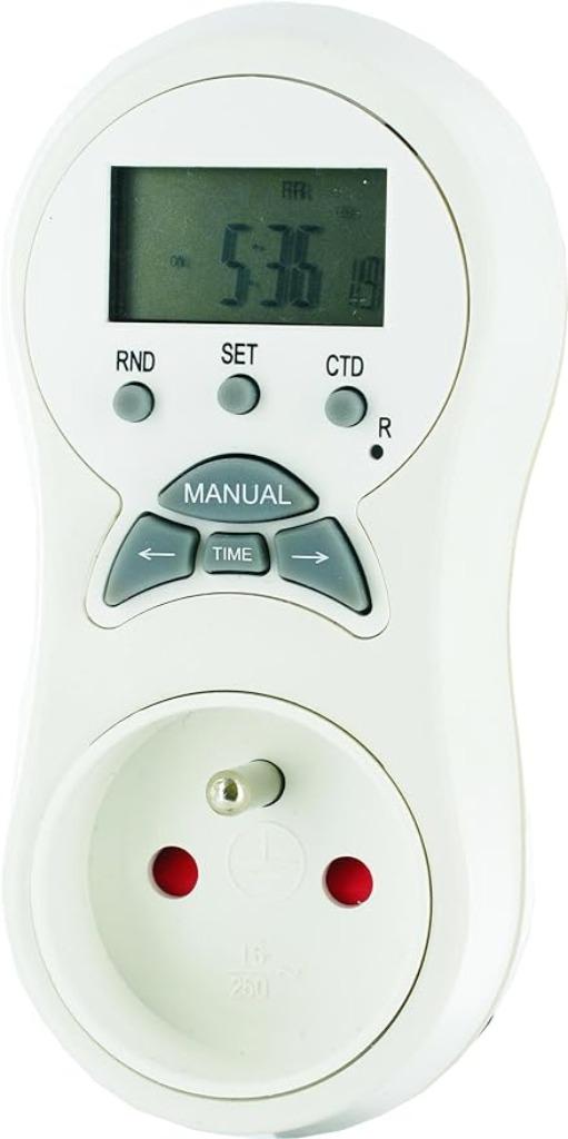 Elro TM80B digitaal programmeerbaar stopcontact, Ophalen of Verzenden, Nieuw, Stopcontact