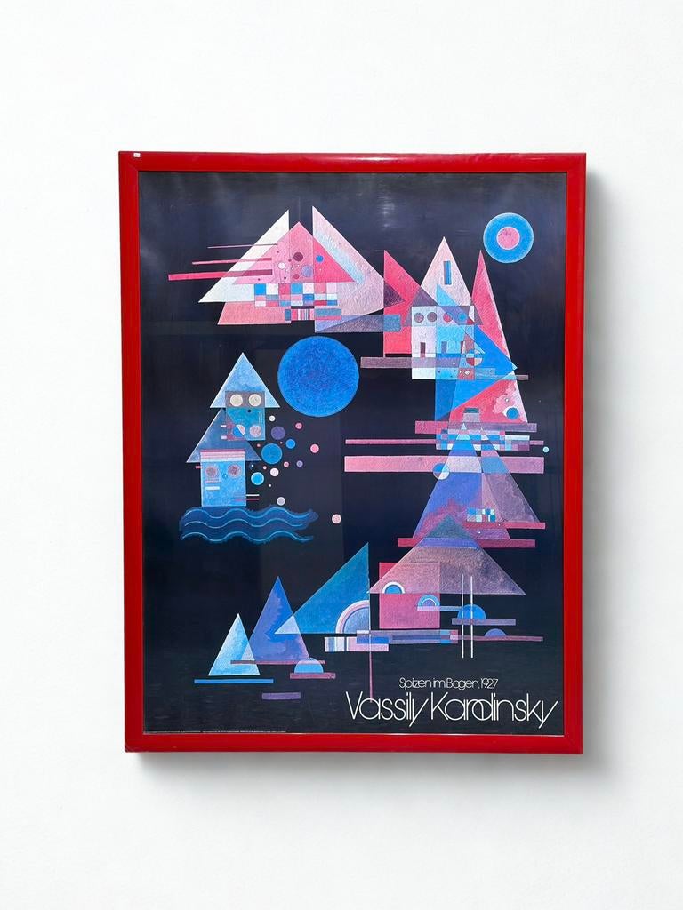 XL Vintage Kunstdruk Kandinsky, Ophalen of Verzenden