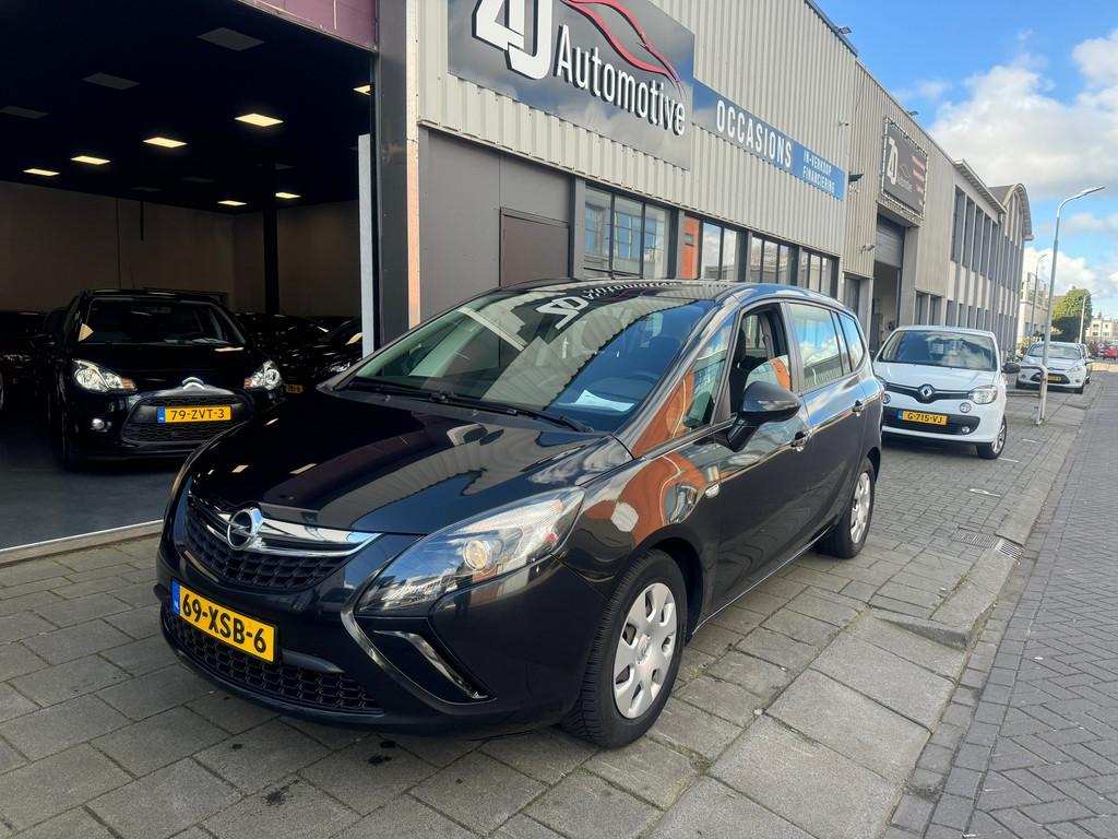Opel Zafira Tourer 1.4 Business Edition, Euro 5, 4 cilinders, Zwart, Origineel Nederlands