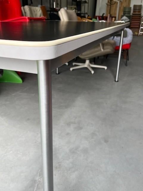 Gispen 515 eettafel Dutch Originals eetkamertafel 220x100cm, Huis en Inrichting, Tafels | Eettafels, Ophalen, Gebruikt, NL, Vintage