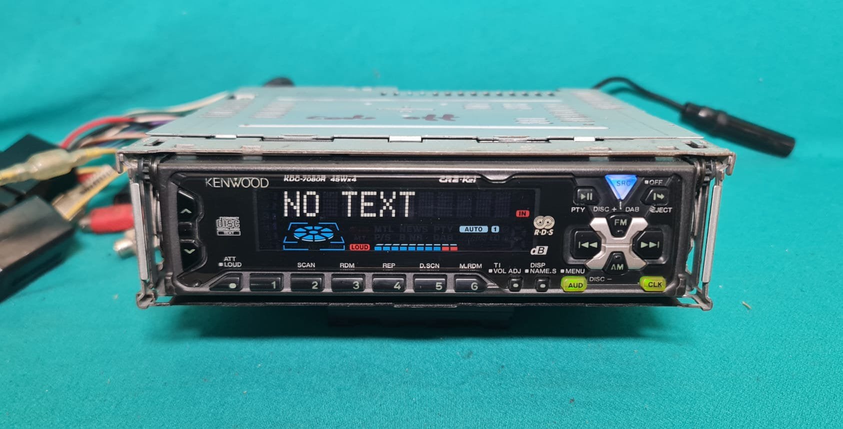 Kenwood mask kdc-7080r cd receiver, Ophalen of Verzenden, Zo goed als nieuw