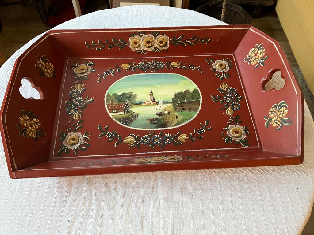 Dienblad Hindeloopen, Ophalen of Verzenden