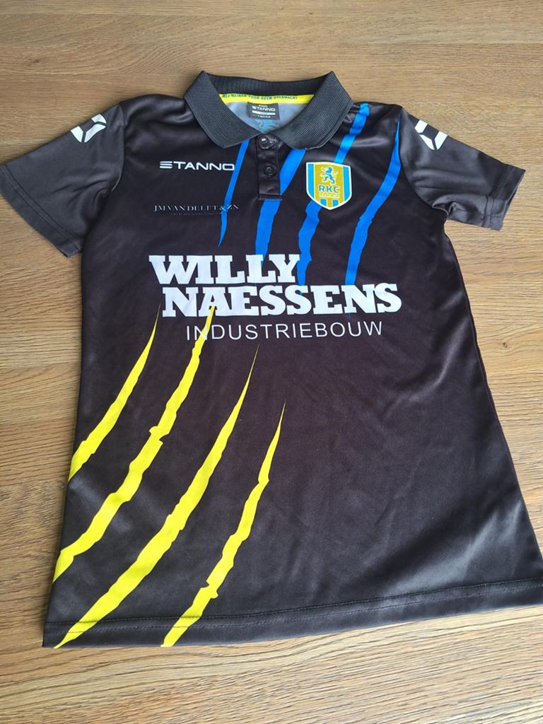 Stanno Voetbalshirt RKC maat 152, Zwart, Overige maten, Ophalen of Verzenden, Zo goed als nieuw