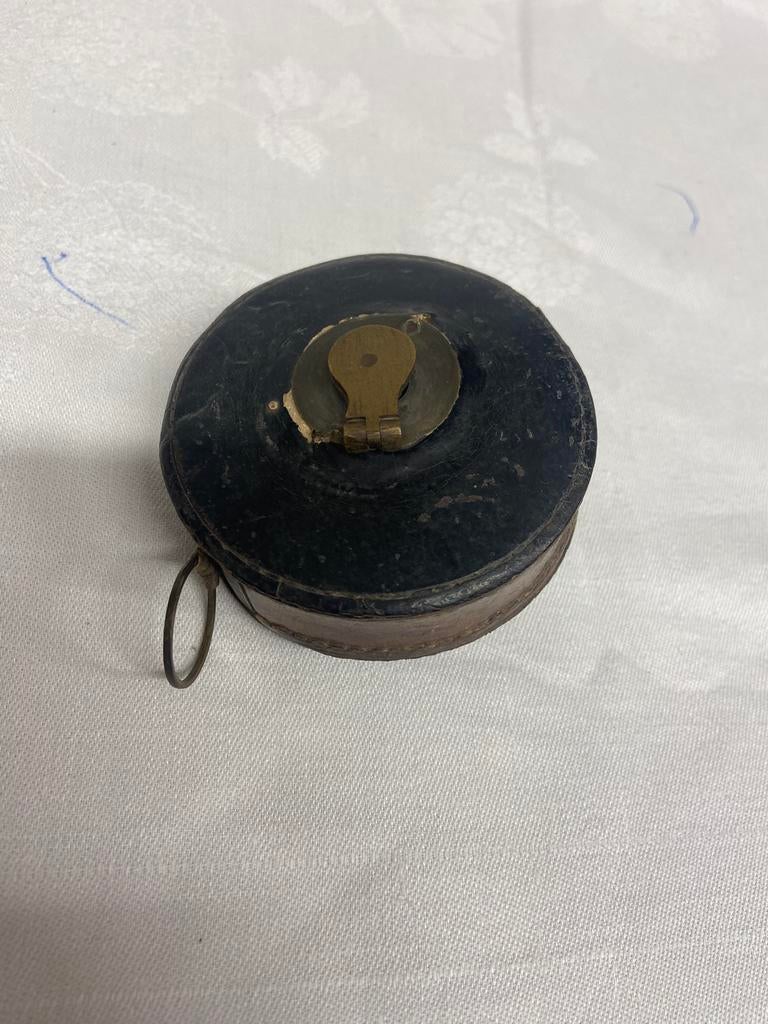 Antiek meetlint met 8,80 m lint, Antiek en Kunst, Ophalen of Verzenden