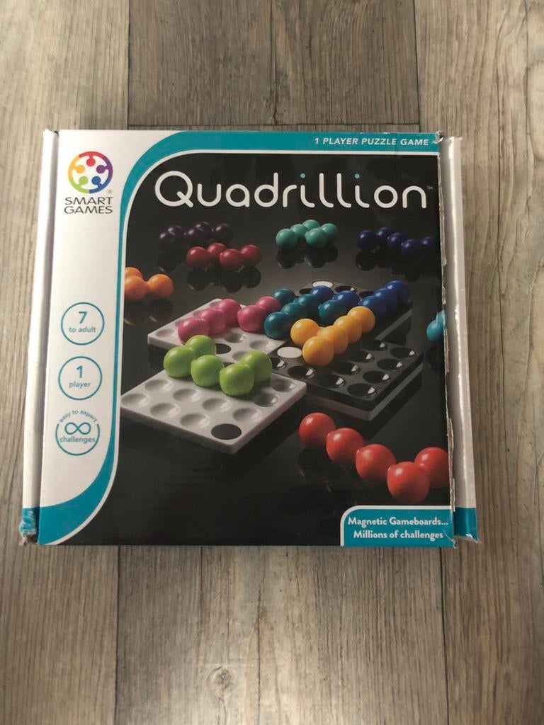 Smart Games Quadrillion puzzelspel, Ophalen of Verzenden, Gebruikt, Overige typen