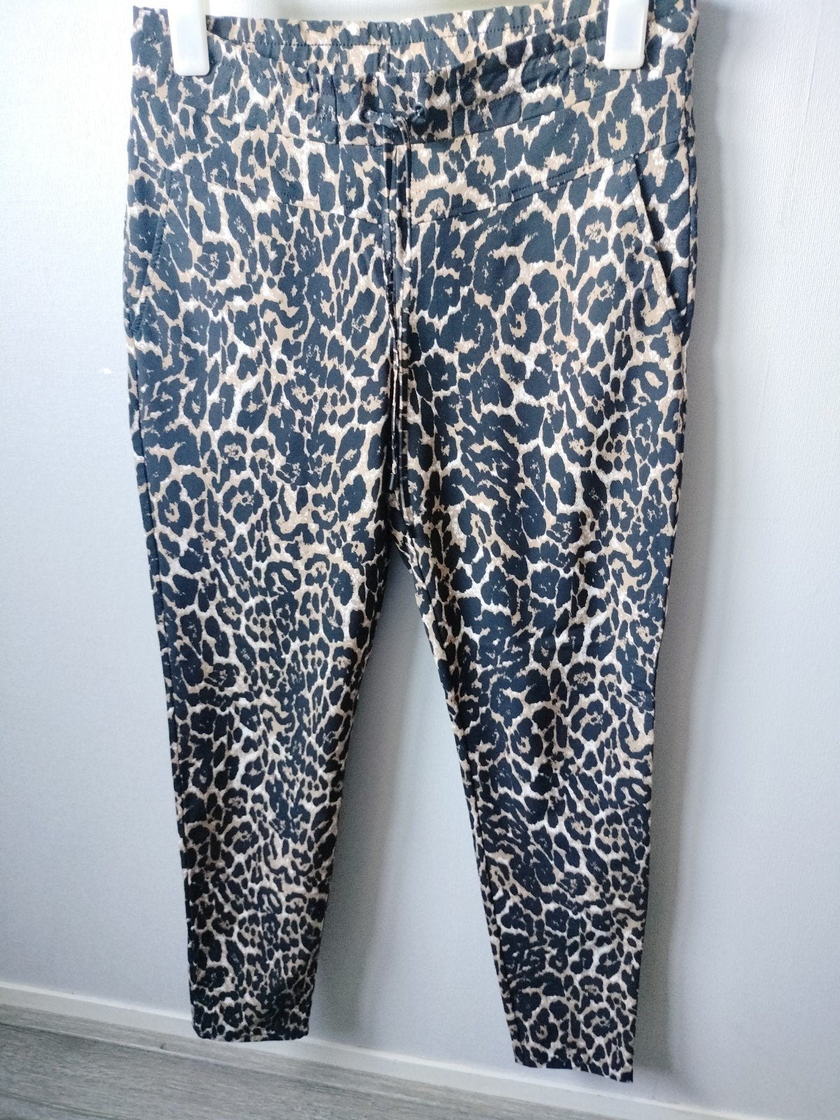 Travel broek &co woman panterprint zgan, Kleding | Dames, Ophalen of Verzenden, Zo goed als nieuw, Bruin, Lang