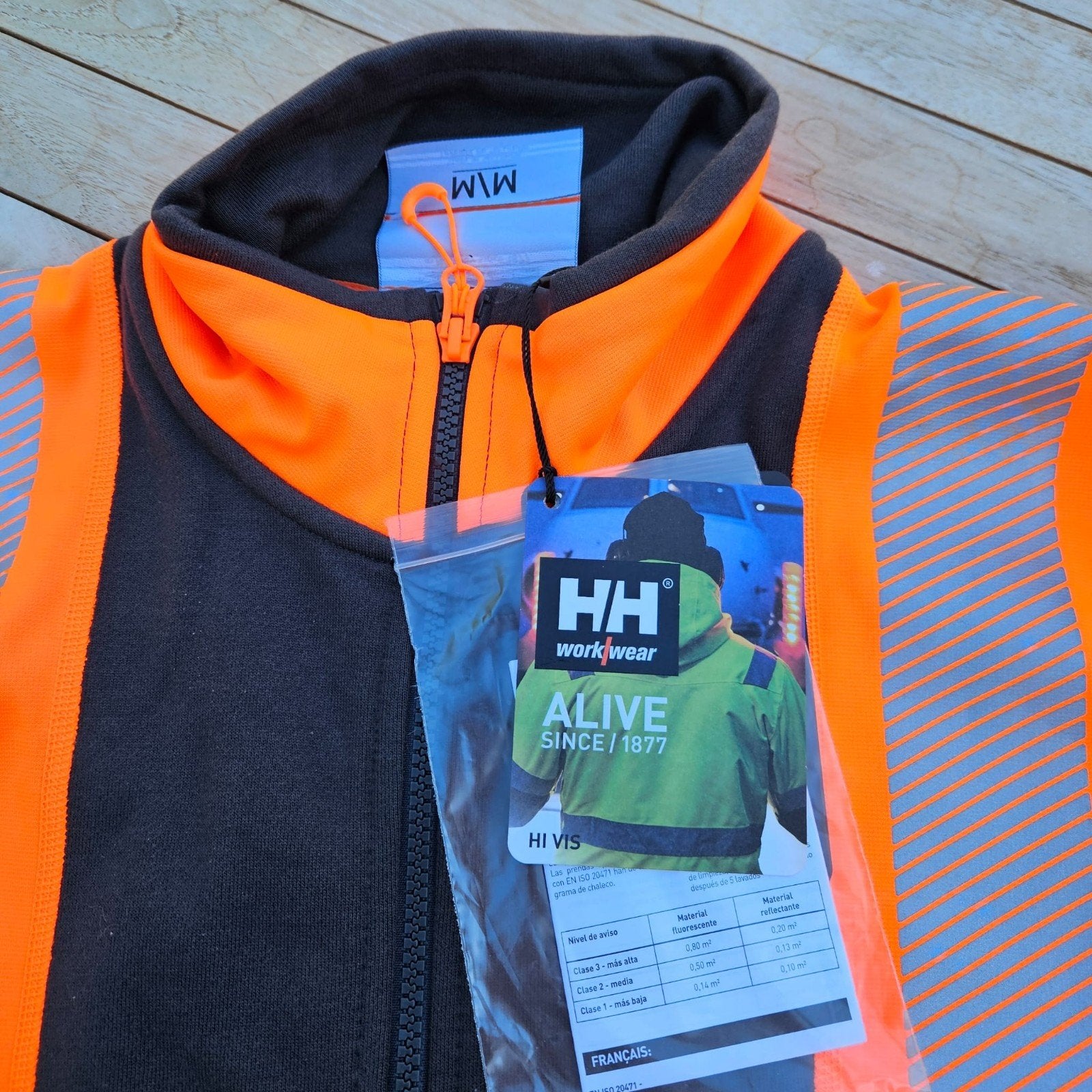 Helly Hansen Zip Sweatshirt/vest, Tuin en Terras, Werkkleding, Ophalen of Verzenden, Nieuw, Jas