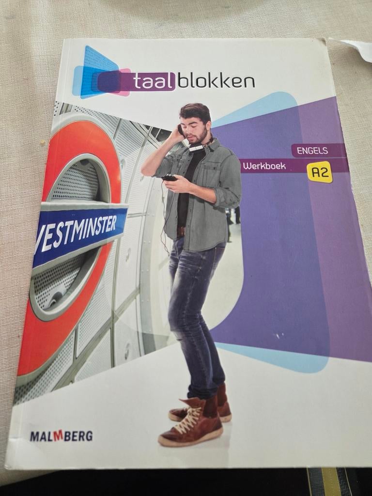 Taalblokken Engels Werkboek A2, Ophalen of Verzenden