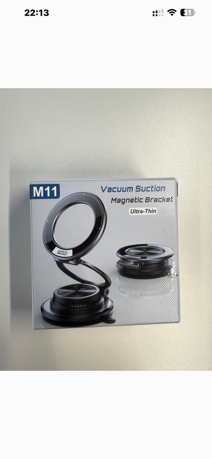 Vacuum Suction Magnet Bracket, Ophalen of Verzenden, Zo goed als nieuw