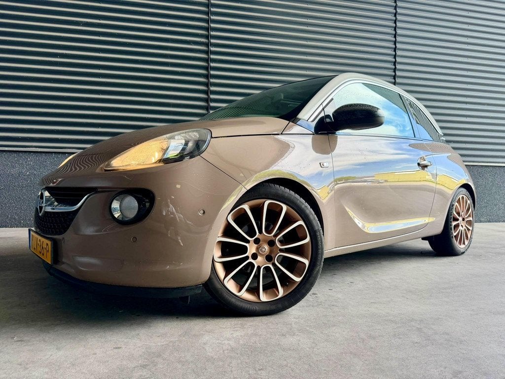 Opel ADAM 1.4 Glam *PANORAMADAK*CRUISE*CHOCOLATE BROWN, Auto's, Opel, Voorwielaandrijving, Euro 5, Gebruikt, 1398 cc