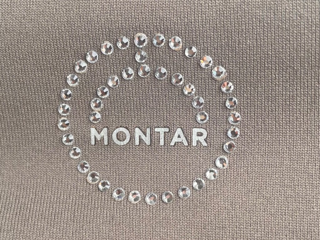 Montar trainingsshirt, Dieren en Toebehoren, Paardrijkleding, Zo goed als nieuw, Dames, Bovenkleding, Dressuur, Montar, Bruin
