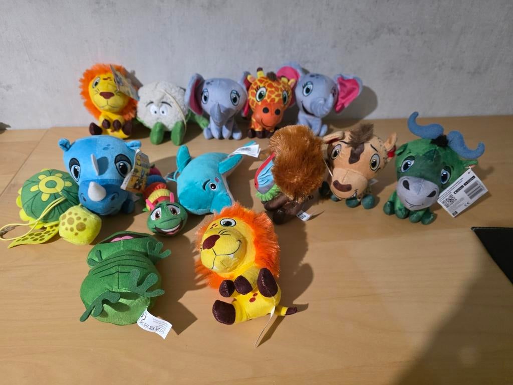 Lidl dieren en groente knuffels, Verzamelen, Supermarktacties, Lidl, Ophalen of Verzenden